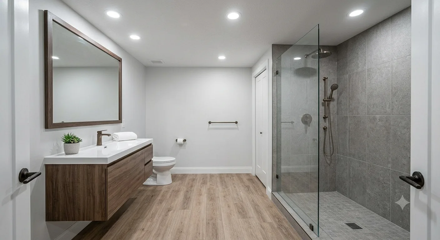 Basement bathroom remodeling Grand Rapids MI