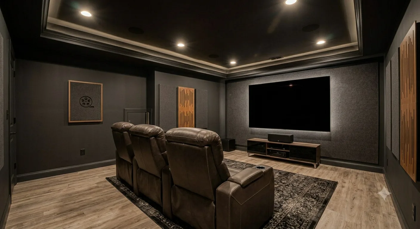 Basement home theater Grand Rapids MI
