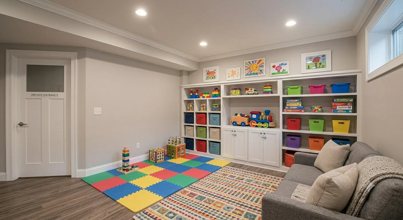 Basement playroom Grand Rapids MI